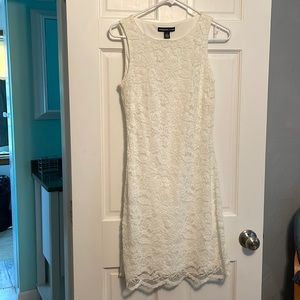 White Lace Dress—American Living Size 4